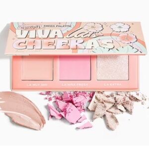 Alamar Viva Las Cheekas Cheek Palette in Fair/Light NIB